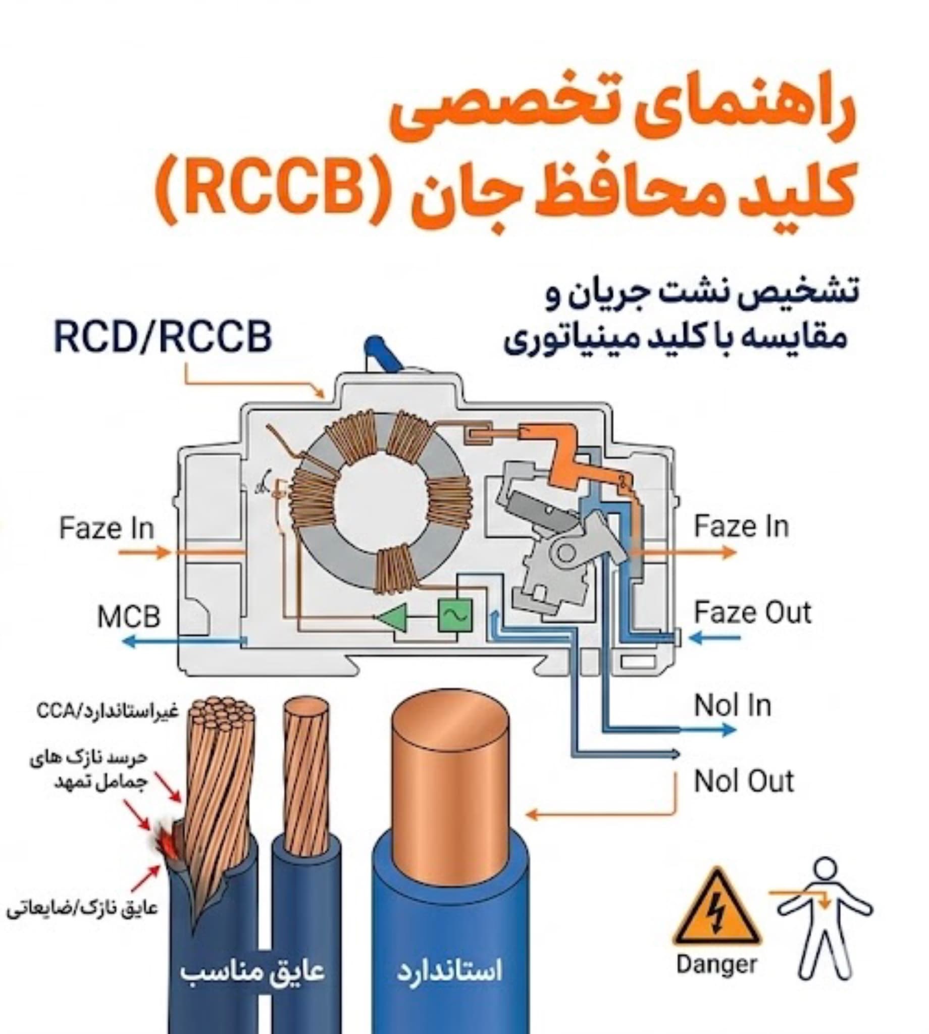 محافظ جان چیست؟ تفاوت محافظ جان با محافظ جان ترکیبی و کلید مینیاتوری